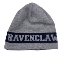 Harry Potter Official Ravenclaw Reversible Winter Beanie Gray Blue Unise... - £12.09 GBP