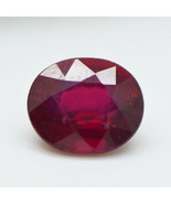 Ruby Gemstone Cushion Shaped Red Color Loose Unset Natural Treated 2.31 ... - £304.18 GBP