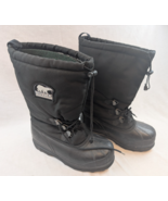 Sorel Men&#39;s 12 Glacier Extreme Insulated Snow Boots Black w/ removable l... - $1,274.83 MXN