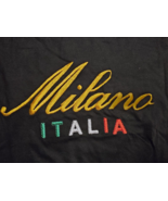 MILANO ITALIA-The Big Apple-XL Men&#39;s T Shirt-100% Cotton-Excellent - $18.22