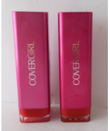 Lot 2 COVERGIRL #415 Delight Blush (Rose) Lipstick - $12.86