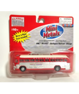 Mini Metal HO Scale Bus Burlington Railroad Chicago GMC PD-4103 32115 Di... - $23.99