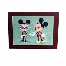 Disney Limited Edition Deluxe Print - Mickey &amp; Minnie - Shanghai Disney - £99.41 GBP