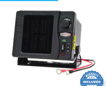 RoadPro 12-Volt Direct Hook-Up Ceramic Heater/Fan with Swivel Base RPSL-681 - £69.24 GBP