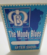 The Moody Blues Backstage Pass Tour Of The World Original 1992 Rock Music Gift - £12.47 GBP