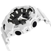 Casio - GA700-7A - G-Shock White and Black 54mm Unisex Watch - White - £119.86 GBP