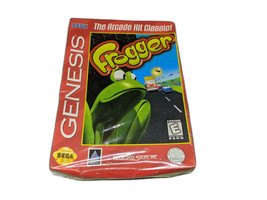 Frogger Sega Genesis Complete in Box cardboard box, sealed - £19.57 GBP