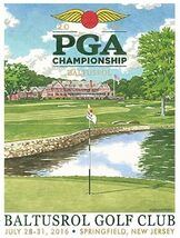 USGA PGA Tour Golf Course Metal  Sign 8x12in Vintage Major Tournament Po... - $456.38 MXN