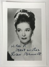 Joan Bennett (d. 1990) Signed Autographed Vintage 4x6 Photo - £19.98 GBP