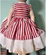 Vogue Ginny Girl Red &amp; White Doll Dress - No Doll - £15.94 GBP