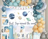 First Trip Around The Sun Birthday Decorations Party Supplies, Space The... - $56.04