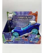 NEW Just Play PJ Masks Cat Car Turbo Blast Vehicle &amp; Catboy Figure FREE ... - £18.24 GBP