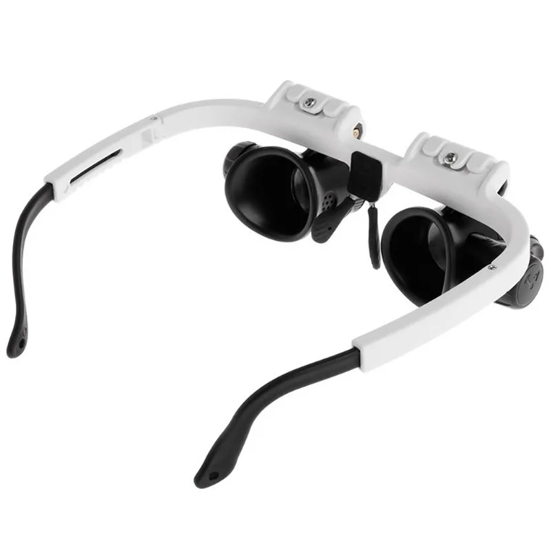 2LED Head-Mounted ng Microscope Head Repair LED Lamp Light Magnifying Gl with 8x - £165.71 GBP