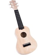 21 Inch Hawaiian Ukulele Diy Kit, Portable 4 String Ukulele Wooden Ukulele - $30.96