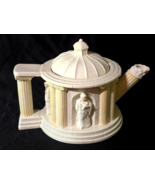 FITZ &amp; FLOYD Omnibus Colosseum Greek Teapot - VERY HARD TO FIND Neo Clas... - $67.86 CAD