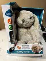 Cloud B Soft Gray Musical Bunny Crib Toy 8&quot; Plush Stuffed Animal Toy - £27.32 GBP