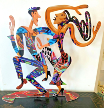 Pop art Metal sculpture  &quot; New dancers &quot; by DAVID GERSTEIN - £170.24 GBP