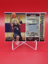 2003-04 Jason Kidd Fleer Patchworks By The Numbers 2-CLR Patch Card 28/100 Nets - £21.77 GBP