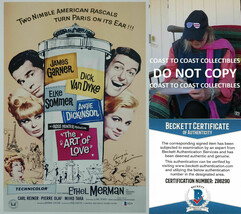 Angie Dickinson signed 12x18 The Art of Love movie photo poster proof Be... - $197.99