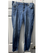 a.n.a. Women&#39;s Medium Mid Rise Jegging Blue Jeans Size 14 - £13.12 GBP