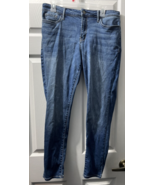 a.n.a. Women&#39;s Medium Mid Rise Jegging Blue Jeans Size 14 - $310.43 MXN