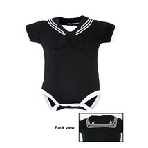 US Navy Baby Sailor Bodysuit: Adorable Cracker Jack Uniform-Inspired Outfit - £22.14 GBP
