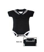 US Navy Baby Sailor Bodysuit: Adorable Cracker Jack Uniform-Inspired Outfit - £22.05 GBP