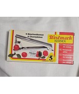 Vintage Westmark Kernex Cherrystoner Enameled Anodized Aluminum West Ger... - €17,20 EUR