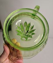 Green Uranium Depression Glass Juicer/Reamer image 7
