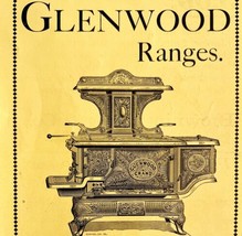 Glenwood Grand Oven Range 1894 Advertisement Victorian The Difference AD... - £15.71 GBP
