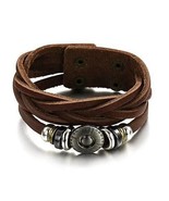 Bingo Bracelet In Genuine Leather - $707.82 MXN