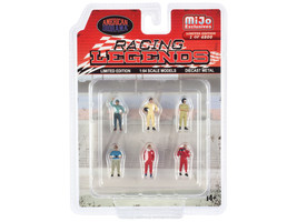 Racing Legends 6 piece Diecast Set 6 Driver Figures Limited Edition to 4800 Pcs - £18.80 GBP