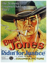 5976 Buck Jones riding for justice movie Poster.Interior design.Decor Art - £12.79 GBP+