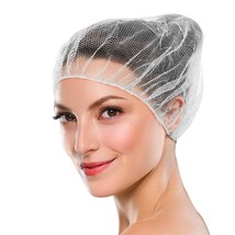 Disposable Hair Net 18&quot;, Pack of 1000 Bouffant Caps Disposable with Stre... - £84.15 GBP
