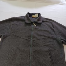Ozark Trail Men’s Charcoal Heather Full Zip Fleece Outdoors Hiking Jacket Size L image 8