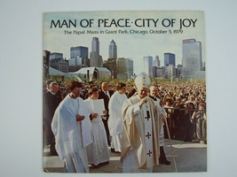 Pope John Paul II - Man Of Peace - City Of Joy Vinyl LP Record Album NR-79236 - £11.60 GBP