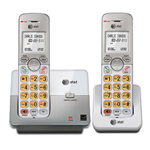 ATT 2 Landline Cordless Telephone Call ID Wireless System Home Office - £35.52 GBP