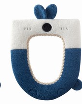 Navy Plush Tet Seat Cover Cushion Pads - $643.06 MXN