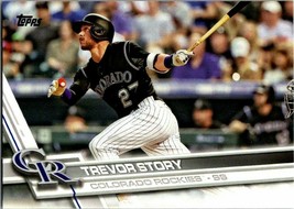 2017 Topps Trevor Story #42 Colorado Rockies Baseball Card - $1.77