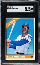 Billy Williams 1966 Topps Baseball Card High #580- SGC Graded 5.5 EX+ (Chicago C - £94.35 GBP