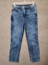 J Crew Classic Vintage Jeans Womens 27 Blue High Rise All Day Stretch St... - $29.57
