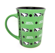 North Dakota Fighting Hawks NCAA Line Up Coffee Mug Tea Cup 15 oz Black ... - $23.76