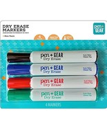 Pen+Gear Dry Erase, Chisel Tip, 4 Count, Assorted Colors - $6.18