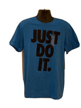 Nike Tee Shirt “ Just Do It” size XL Mens blue color t shirt - £19.78 GBP