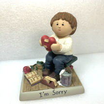 1998 Zingle Berry I&#39;m Sorry 4&quot; Tall Collectible Figurine Pavilion Gift, 1009 - $13.95