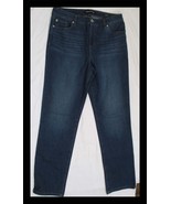 Bandolino Ladies Mandie Jeans Dark Wash Size 12 37&quot; x 31&quot; - $183.98 MXN