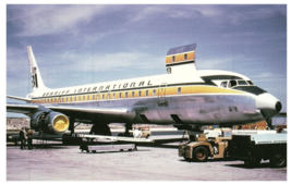 Braniff International Historical Aircraft Postcard - $9.89
