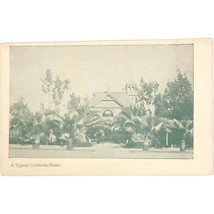 Vintage Postcard, A Typical California House  - £7.86 GBP