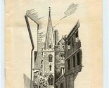 St Aldate&#39;s Oxford Booklet August 1957 England  - £14.13 GBP