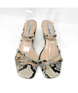 Steve Madden Womens Faux Reptile Back Strap Heeled &quot;Loft&quot; Heels Size 8 - $422.16 MXN